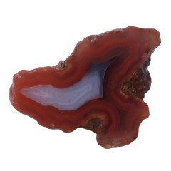 عقیق سلیمانی سرخ پشت دار