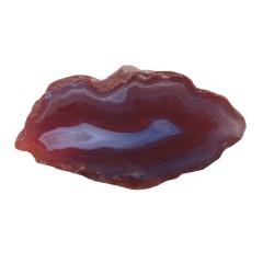 عقیق سرخ زیبا و پشت دار