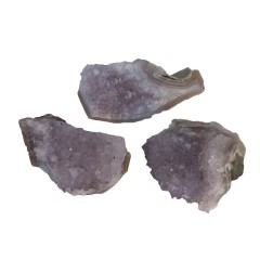 مجموعه 3 عددی امیتیست های بی رنگ