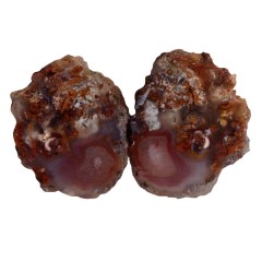 جفت عقیق توپی سلیمانی خزه ای