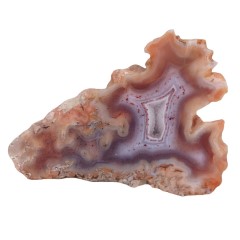 عقیق زیبای ژئود شن دار