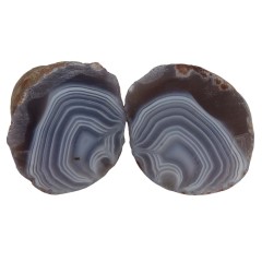 جفت عقیق توپی سلیمانی زیبا کد3