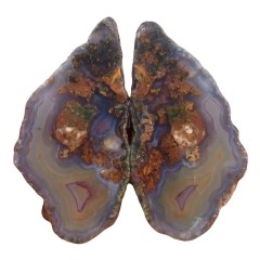 جفت عقیق سلیمانی کوچک و خوش رنگ