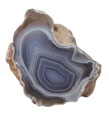 عقیق توپی سلیمانی پولیش شده کد 1